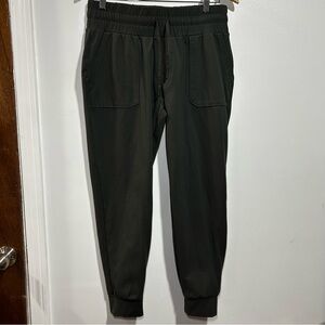 MONDETTA Womens Gray Workout Pants Size Medium Performance Luxury Pockets Jogger